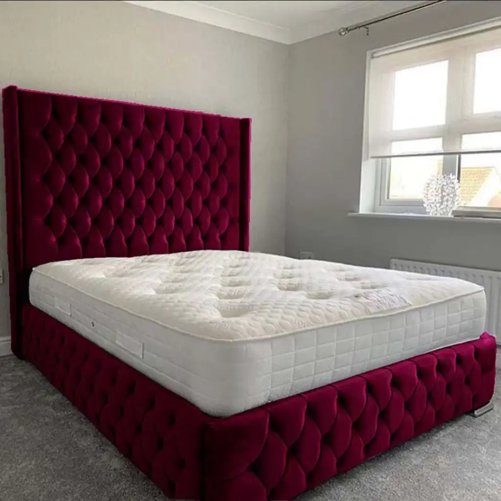 5 by 6 Imperial Purple Chester Bed