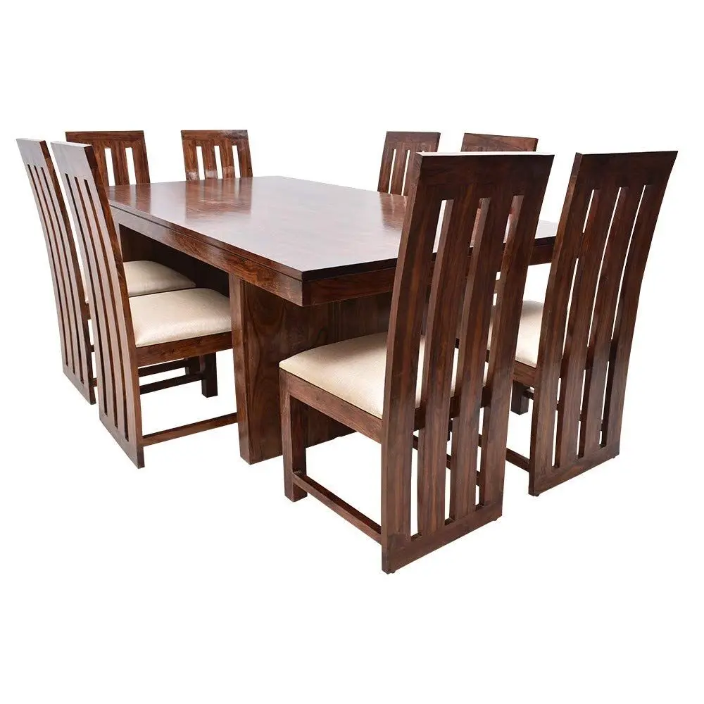 6 Seater Brown Dining Table