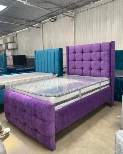 5 by6 Purple Chester Bed