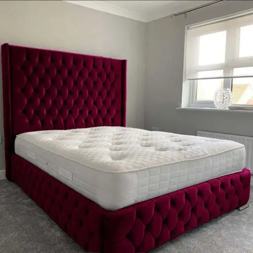 5 by 6 Imperial Purple Chester Bed