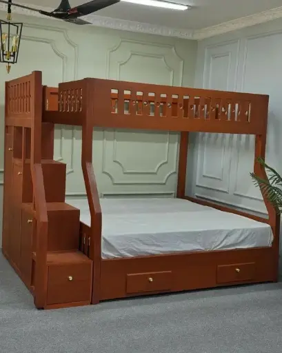 5 by 6  and 4 by 6 Wooden Bunk Bed