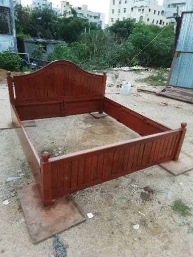 5 by 6 Wooden Bed