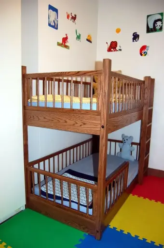 4 by 6 Wooden Bunk Bed