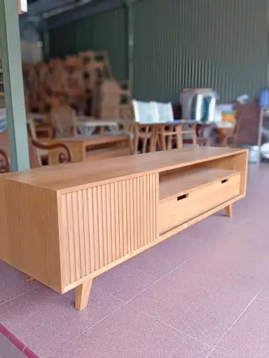 Light Brown TV Stand