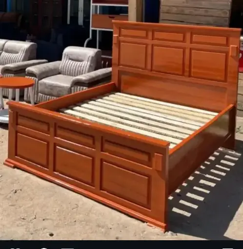 5 by 6  Wooden Bed