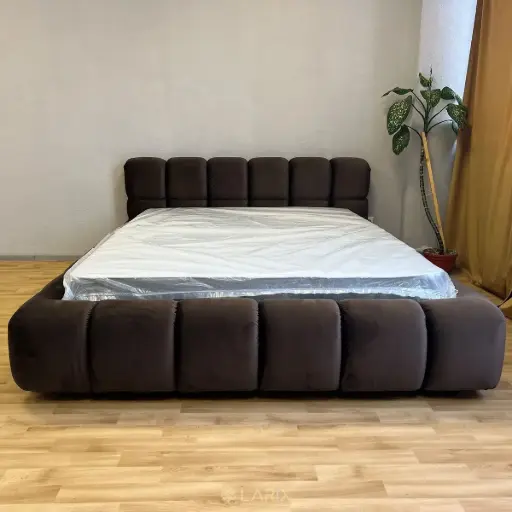 5 by 6 Grey Bubble Bed