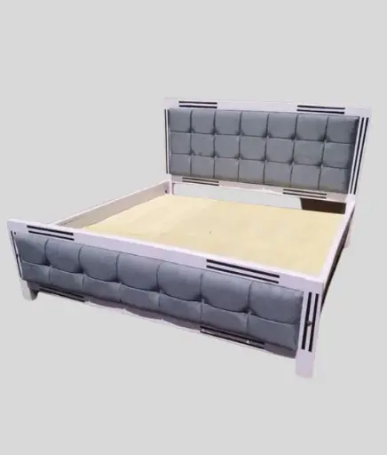 5 by 6 Grey Mocket Bed